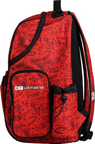Latitude 64 Swift Disc Golf Backpack | Frisbee Disc Golf Bag with 15+ Disc Capacity | Introductory Disc Golf Backpack | Lightweight and Durable in Saudi Arabia