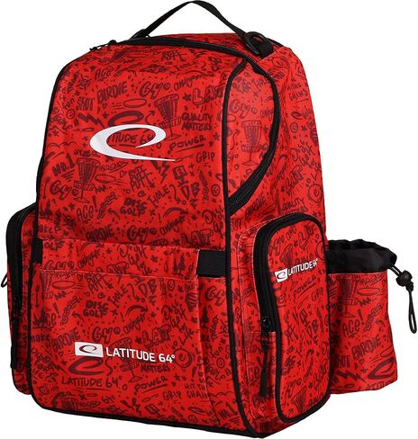 Latitude 64 Swift Disc Golf Backpack | Frisbee Disc Golf Bag with 15+ Disc Capacity | Introductory Disc Golf Backpack | Lightweight and Durable in Saudi Arabia