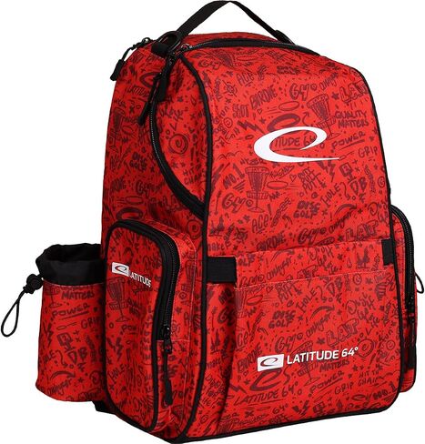 Latitude 64 Swift Disc Golf Backpack | Frisbee Disc Golf Bag with 15+ Disc Capacity | Introductory Disc Golf Backpack | Lightweight and Durable in Saudi Arabia