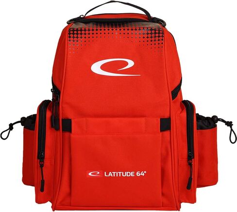 حقيبة ظهر للجولف Latitude 64 Swift Disc | حقيبة جولف قرص الفريسبي بسعة 15+ قرص | حقيبة ظهر للجولف على شكل قرص تمهيدي | خفيفة الوزن ومتينة in Kuwait