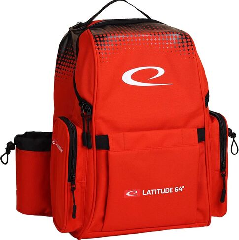 حقيبة ظهر للجولف Latitude 64 Swift Disc | حقيبة جولف قرص الفريسبي بسعة 15+ قرص | حقيبة ظهر للجولف على شكل قرص تمهيدي | خفيفة الوزن ومتينة in Kuwait