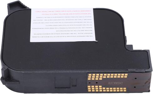 HT01 42ML Handheld Printer Ink Cartridge, Rapid Drying Inkjet Printer Cartridge Replacement 12.7mm (Black) in Saudi Arabia
