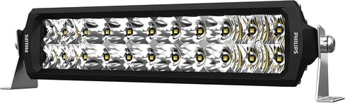 شريط إضاءة LED مزدوج الصف من Philips Ultinon Drive مقاس 10 بوصات | UD5015LX1 | مجموعة Spot Flood مع 9520 لومن خام | مصباح عمل عالي الجودة للقيادة على الطرق الوعرة مع إضاءة غير مسبوقة وتركيز شعاع in Kuwait