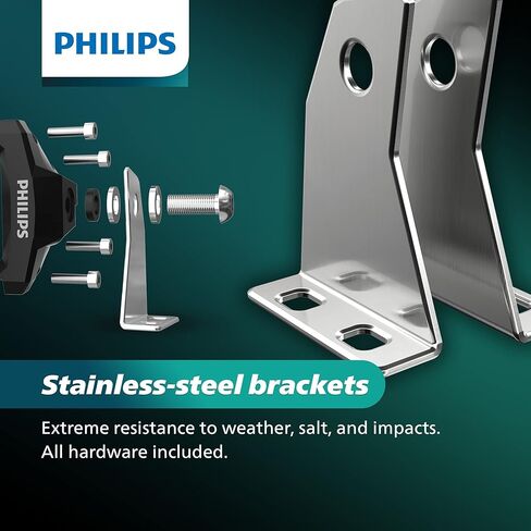 شريط إضاءة LED مزدوج الصف من Philips Ultinon Drive مقاس 10 بوصات | UD5015LX1 | مجموعة Spot Flood مع 9520 لومن خام | مصباح عمل عالي الجودة للقيادة على الطرق الوعرة مع إضاءة غير مسبوقة وتركيز شعاع in Kuwait