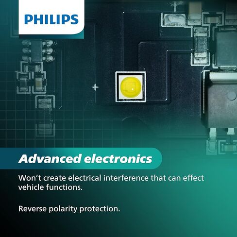 شريط إضاءة LED مزدوج الصف من Philips Ultinon Drive مقاس 10 بوصات | UD5015LX1 | مجموعة Spot Flood مع 9520 لومن خام | مصباح عمل عالي الجودة للقيادة على الطرق الوعرة مع إضاءة غير مسبوقة وتركيز شعاع in Kuwait