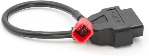 كابل دراجة نارية JUTA Obd لكابل تشخيص محول Honda 6 Pin - 6Pin إلى Obd2 16Pin in Kuwait