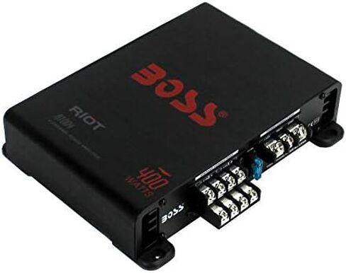 BOSS AUDIO Riot R1100M 1100W Mono Car Amplifier + R1004 4 Channel Audio Amp in Saudi Arabia