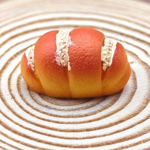 9pcs Artificial French Bread Set,Dollhouse Miniature Foods Tiny Figurines, Mini Resin Kitchen Decoration,Cute Stuff Accessories for Party,Cake,Fairy Garden Decorations in Kuwait