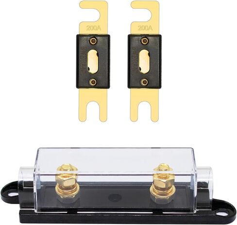 ANL Fuse Holder with 2 200A Fuses in Saudi Arabia