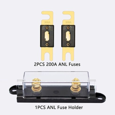 ANL Fuse Holder with 2 200A Fuses in Saudi Arabia