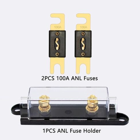 ANL Fuse Holder with 2 200A Fuses in Saudi Arabia