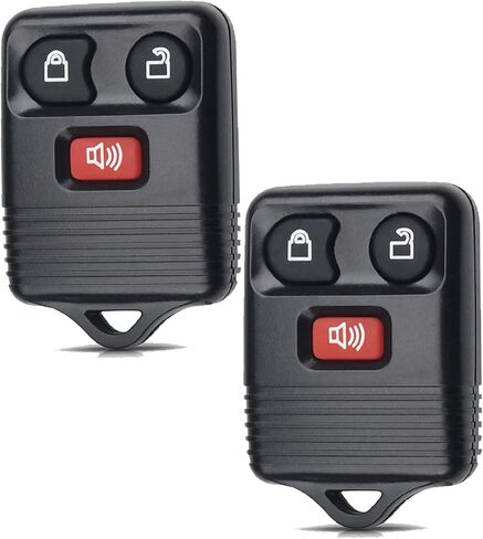 TAIME Keyless Entry Car Key Fob Replacement for Ford, Lincoln, Mercury, Mazda F150 F250 F350 Escape Expedition Explorer Ranger Set of 2 in Saudi Arabia