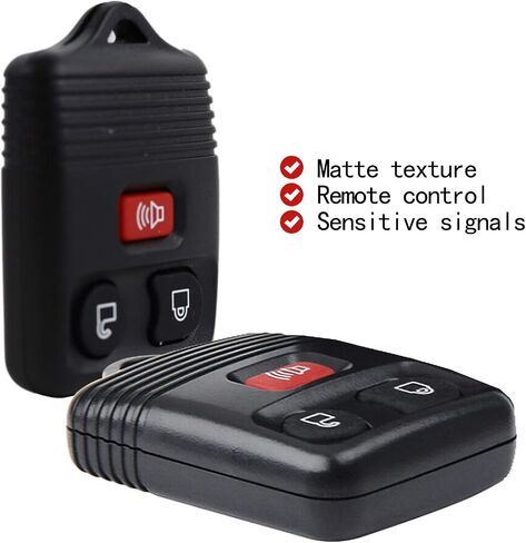 TAIME Keyless Entry Car Key Fob Replacement for Ford, Lincoln, Mercury, Mazda F150 F250 F350 Escape Expedition Explorer Ranger Set of 2 in Saudi Arabia