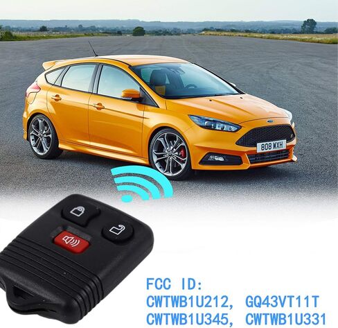 TAIME Keyless Entry Car Key Fob Replacement for Ford, Lincoln, Mercury, Mazda F150 F250 F350 Escape Expedition Explorer Ranger Set of 2 in Saudi Arabia