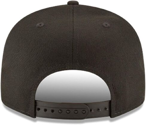 حذاء رجالي أصلي من New Era Chicago Cubs 9FIFTY Snapback باللون الأسود على الأسود - OSFM in Saudi Arabia