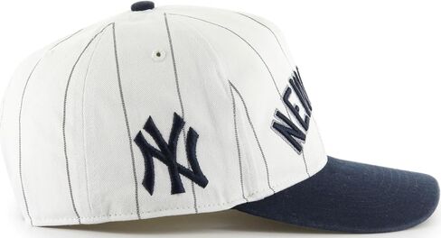 قبعة 47 Hitch MLB New York Yankees ذات رأس مزدوج مقلمة - أبيض، أبيض، مقاس واحد in Saudi Arabia