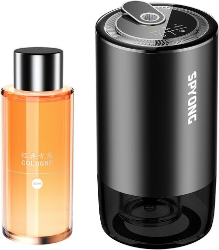 معطر هواء السيارة الذكية، مع جهاز عرض على شكل نجمة، ناشرات للسيارة، تشغيل/إيقاف تلقائي، يدوم من 3 إلى 6 أشهر، تركيز قابل للتعديل، ناشرات مدمجة تعمل بالبطارية للزيوت العطرية (كولونيا) in Saudi Arabia