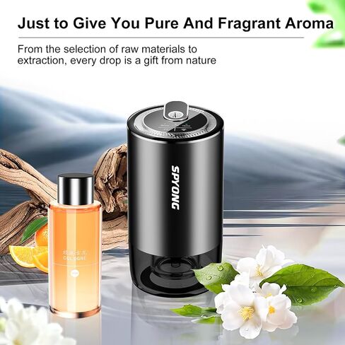 معطر هواء السيارة الذكية، مع جهاز عرض على شكل نجمة، ناشرات للسيارة، تشغيل/إيقاف تلقائي، يدوم من 3 إلى 6 أشهر، تركيز قابل للتعديل، ناشرات مدمجة تعمل بالبطارية للزيوت العطرية (كولونيا) in Saudi Arabia