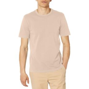 HUGO Men's Hem Logo Regular Fit Crew Neck T-Shirt