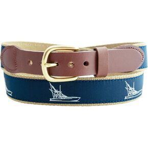 Leather Man Ltd Go Fish Belt