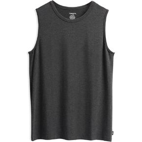 قميص عضلات TomboyX، رقبة عالية ميكرومودال، مقاس فضفاض، راحة طوال اليوم (XS-4X) in Kuwait