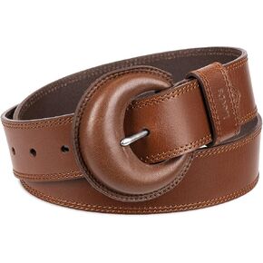 Levi's Women's Leather Wrapped Statement Buckle Belt in Saudi Arabia