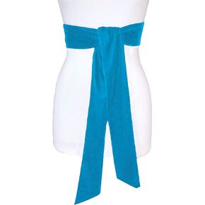 Way2like Velvet Sash Belts Party Dress Bridesmaid Double Faced Sash Wedding For Women