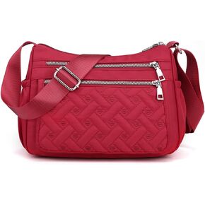 KARRESLY Crossbody Purse for Women Multi Pocket Cross Tote Small Travel Shoulder Bag Casual Messenger Bag