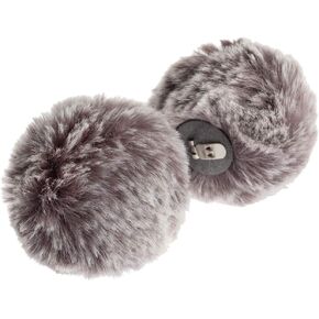 Loren Shoe Clips Removable Fur Pom Poms Set of 2