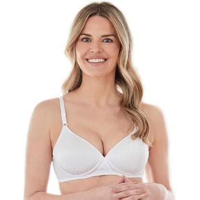 Bestform 5006238 Patterned Wireless Cotton Bra with Light Padding