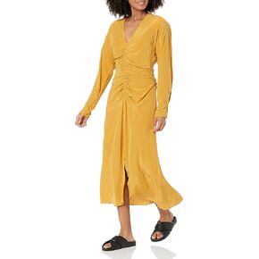 Equipment Women's Arya Midi Dress in Chai Tea