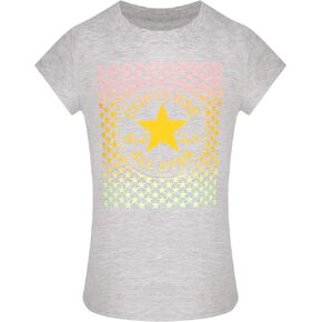 Converse Girl's Gradient Star Chuck Tee (Little Kids)