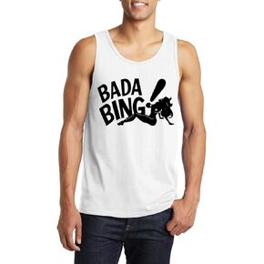 Workout Tank Top for Men-Mens Novelty Funny Graphic Fitness Gym Racerback Sleeveless Shirts