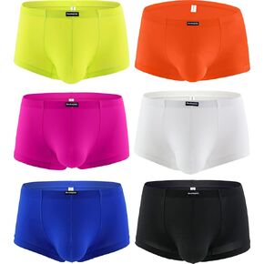 Men's Stretch Trunks Ultra Soft Breathable Bluge fashion low waist Boxer Briefs