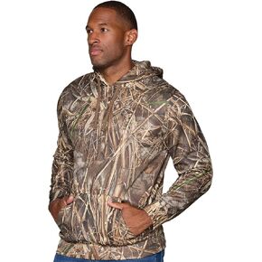 Colosseum Realtree Men's Essential Camo Lightweight Performance Pullover Hoodie
