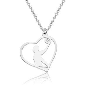 Water Polo Necklace Water Polo Coach Jewelry Gift for Water Polo Player