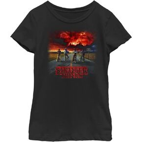 Netflix Stranger Things Where It Began Girls Short Sleeve Tee Shirt