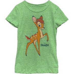 Disney Little Big Bambi Girls Short Sleeve Tee Shirt