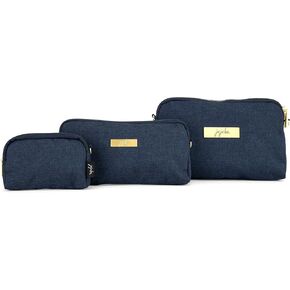 JuJuBe | Be Set Organization Pouches, Pretty Travel Toiletry Bag Set for Women, Stylish Party Clutch or Handbag