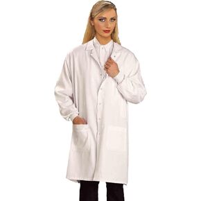 Forum Novelties unisex adult Costume Forum Doctor s Lab Coat, White, Standard US