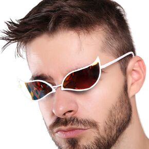 Anime One Piece Doflamingo Cosplay Sunglasses Cosplay Prop 100% Anti UV