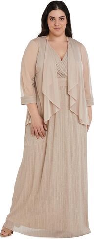 R&M Richards Women's Long Cocktail Jacket Dress in Saudi Arabia
