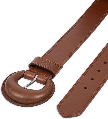 Levi's Women's Leather Wrapped Statement Buckle Belt in Saudi Arabia