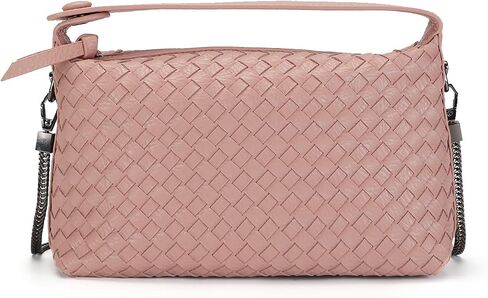 MAXWISE Woven Crossbody Bags for Women,Fashion Leather Lightweight Handbags Shoulder Bag Phone Purse Ladies Messenger Bag in Saudi Arabia