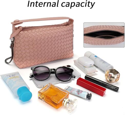 MAXWISE Woven Crossbody Bags for Women,Fashion Leather Lightweight Handbags Shoulder Bag Phone Purse Ladies Messenger Bag in Saudi Arabia