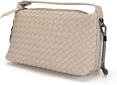MAXWISE Woven Crossbody Bags for Women,Fashion Leather Lightweight Handbags Shoulder Bag Phone Purse Ladies Messenger Bag in Saudi Arabia