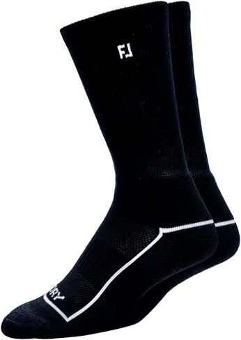 حذاء FootJoy النسائي 2023 ProDry Crew، أسود، يناسب مقاس الحذاء 6-9 in Kuwait