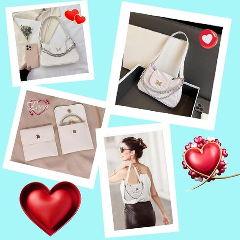 حقيبة كتف للنساء من مويكسولي، حقائب يد من الجلد الصناعي مع حقائب مجوهرات صغيرة حقيبة ماسنجر للنساء in Kuwait