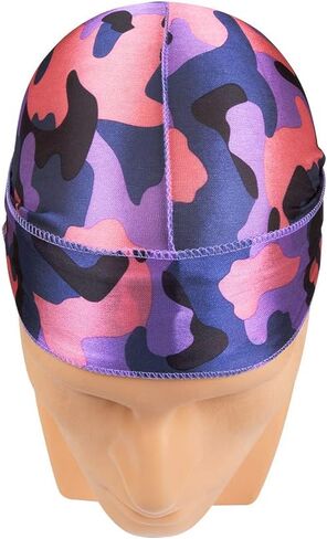 Silky Durag Royal Silky Collection Ultra Stretch Green and White Camo in Saudi Arabia