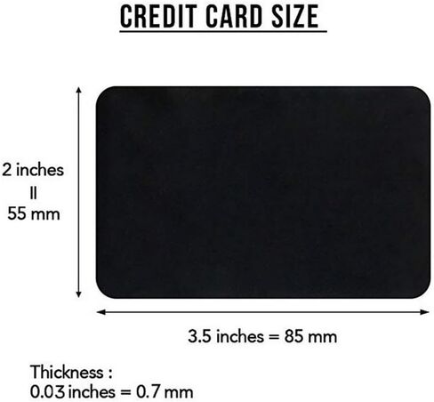 Laser Engraved Aluminum Wallet Love Note Insert(When I tell you I love you), Mini Love Note Idea, Romantic Gift for Him, Perfect for Anniversaries,Love Message, Groom's Gift For Him, Husband Gift in Saudi Arabia
